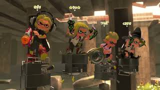 【スプラトゥーン3】ラピッドブラスターらしい立ち回りでガチホコバトル