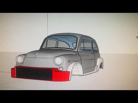 3d fiat abarth 1000 tcr