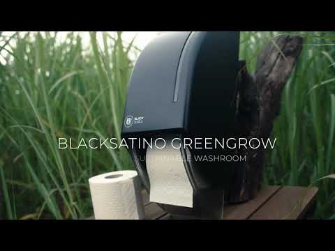 Handdoek BlackSatino GreenGrow PT30 V-vouw 2-laags 250x230mm 15x214vel naturel 275890