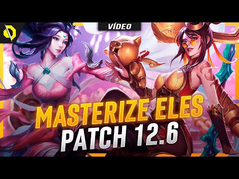 Os 5 MELHORES CAMPEÕES para MASTERIZAR no PATCH 12.6