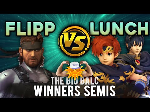 The Big Balc - Winners Semis - UG | Flipp (Snake) VS FX | Lunchables (Marth, Roy, Toon Link)