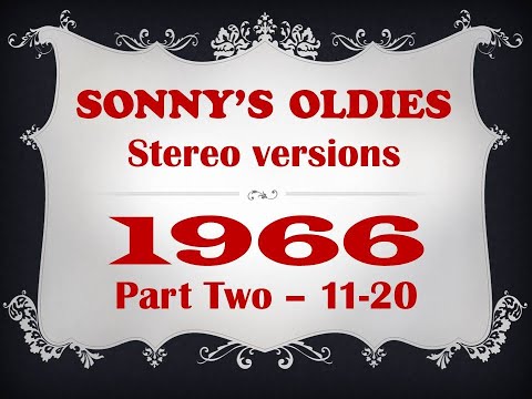 𝙎𝙤𝙣𝙣𝙮'𝙨 𝙊𝙡𝙙𝙞𝙚𝙨 - 𝟏𝟗𝟔𝟔 𝗣𝗮𝗿𝘁 𝟐, 𝐬𝐨𝐧𝐠𝐬 𝟏𝟏-𝟐𝟎 𝐢𝐧 𝐬𝐭𝐞𝐫𝐞𝐨 - 𝐬𝐞𝐞 𝐥𝐢𝐬𝐭𝐢𝐧𝐠