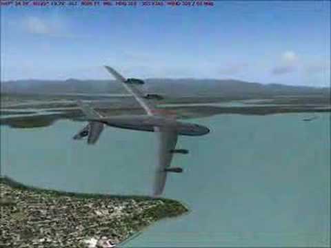 Varig 707 - Fuel jettison, barrel rolls, silly stuff