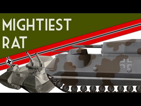 Projekt P.1000 'Ratte' German SuperHeavy Tank Project of WWII