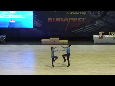 MCCS ACRO, CRO - BONAČIĆ-DORIĆ Nola - PERIC-RADOVANOVIC Floren, 4. Place  [www.rokenrol.cz]