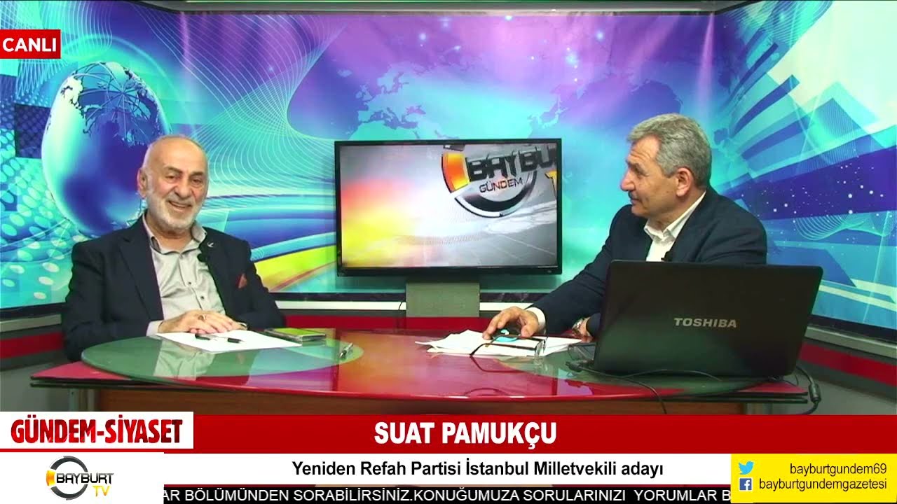 İstanbul 1.Bölge Yeniden Refah Partisi Milletvekili adayı Suat Pamukçu