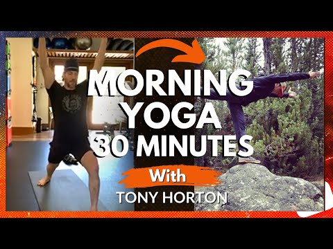 30 Minute Morning Yoga Live Workout | Tony Horton