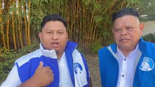 Douglas Cux es el candidato a alcalde del Partido Azul en San Juan Sacatepéquez