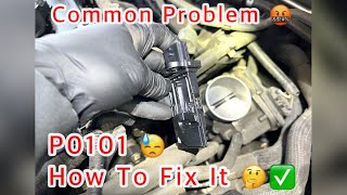 Nissan & Infiniti Code P0101 MAF Sensor - VERY COMMON PROBLEM - Step By Step How To Fix It