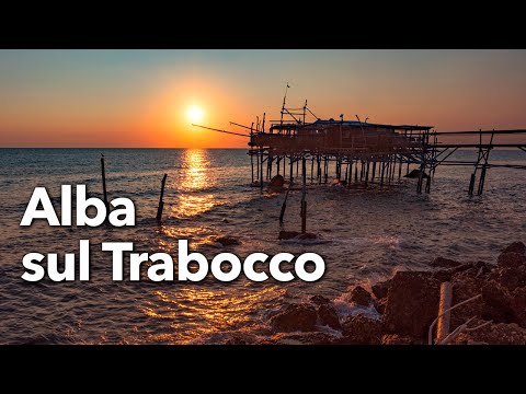 Photographing the Sunrise on the Trabocco - Trabocchi Coast