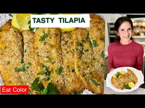 Baked Tilapia | Crispy Parmesan