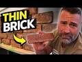 How To Lay Thin Brick Like A PRO Homeprohero