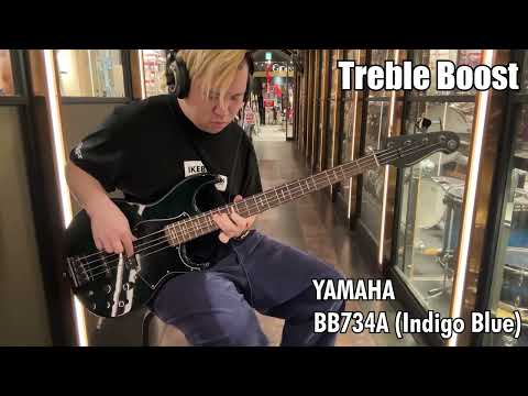Бас-гитара YAMAHA BB734A (Indigo Blue) - фото 1 - id-p2731406827