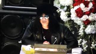 Slash about Lemmy Kilmister
