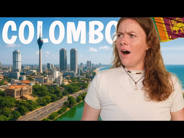 Travel vlog - Our FIRST TIME in SRI LANKA | Shocking Chaos in Colombo!