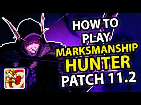 Marksmanship Hunter Dark Ranger Rotation Guide for Mythic+ (11.2) | WoW The War Within
