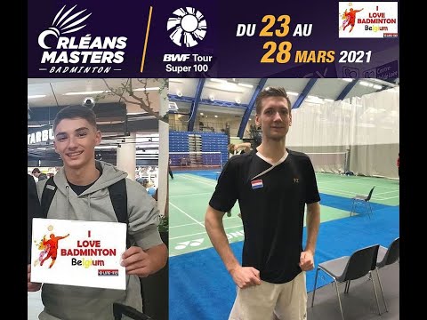 Joran Kweekel vs Christo Popov  men's singles 1/4 final Orléans masters 26/03/2021