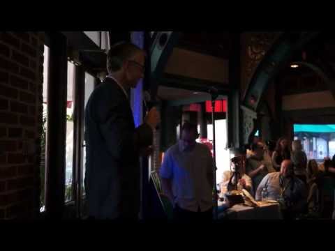 Transformers The Ride - 3D Orlando Grand Opening - Mark Woodbury at dinner reception Part 3/3