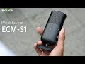 Mikrofony Sony ECM-S1
