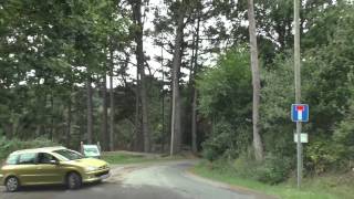 preview picture of video 'Driving On The D117, 22570 Saint Gelven, Côtes d'Armor, Brittany, France 22nd August 2014'