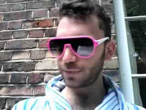 Nick does nu rave in the morning