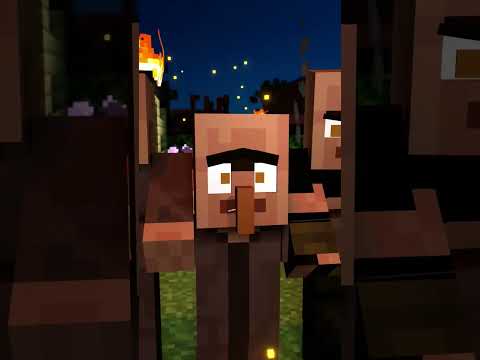 NoobSchool - Hell's Comin' with Herobrine Minecraft Animation Monster School #shorts