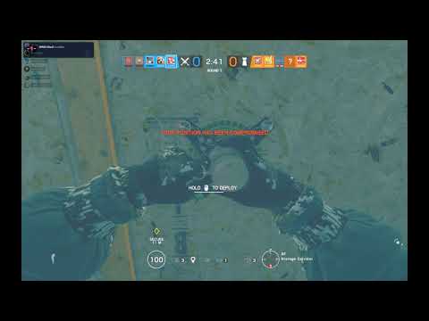 Rainbow 6 Siege - Using Gadgets when "Your Position Is Compromised"
