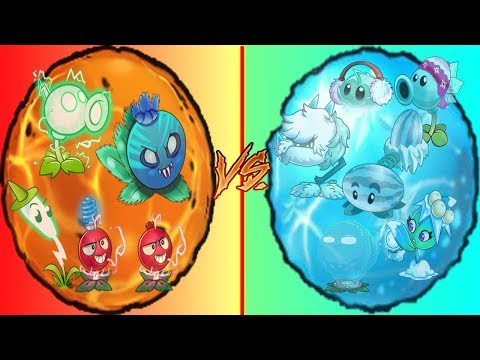 Plants vs Zombies 2  : TEAM ICE vs TEAM ELECTRIC