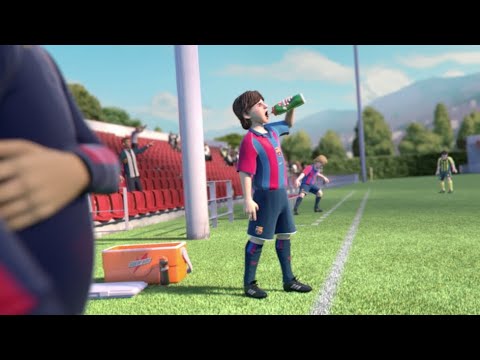 Messi tendra su serie de animación en Disney para niños luchando con gigantes ⚽️ #Shorts