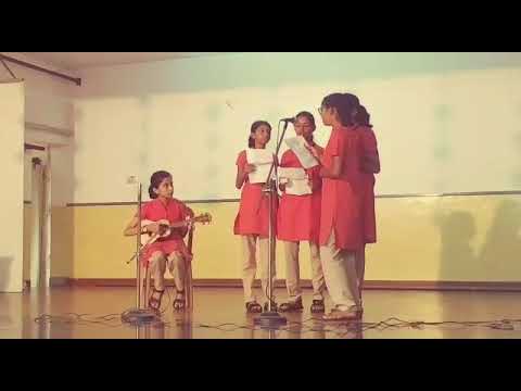 School Assembly by Std-IX C, Theme - Cheerfulness