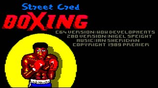 [Amstrad CPC] Street Cred Boxing - Longplay