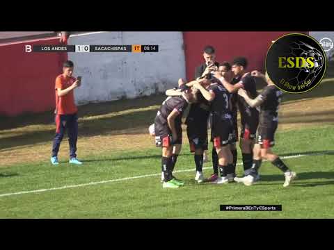 Los Andes 3-1 Sacachispas-Primera B-Fecha 14