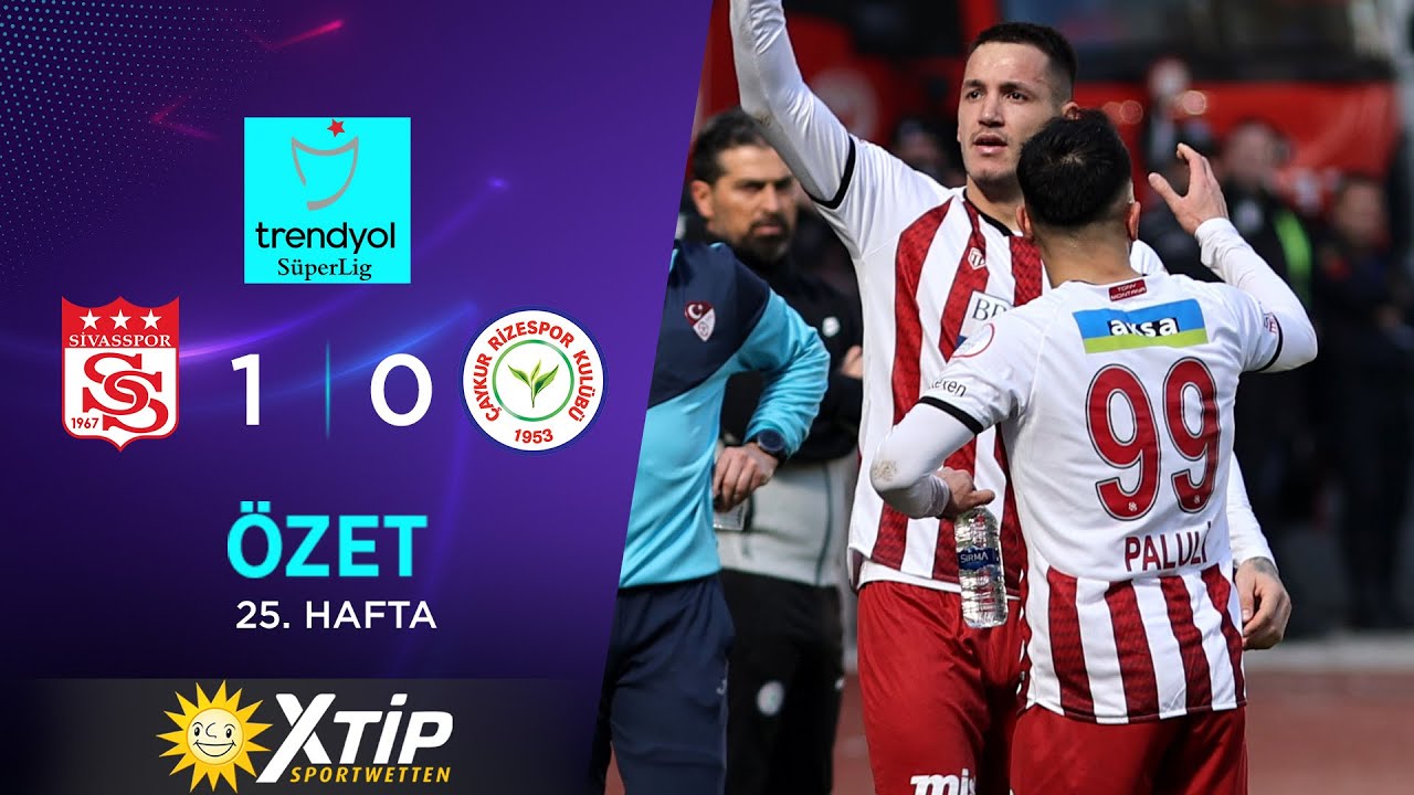 Sivasspor vs Rizespor highlights