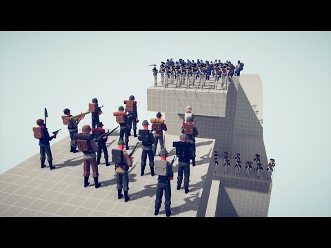 GERMAN ARMY vs 100x UNITS - TABS - Totally Accurate Battle Simulator