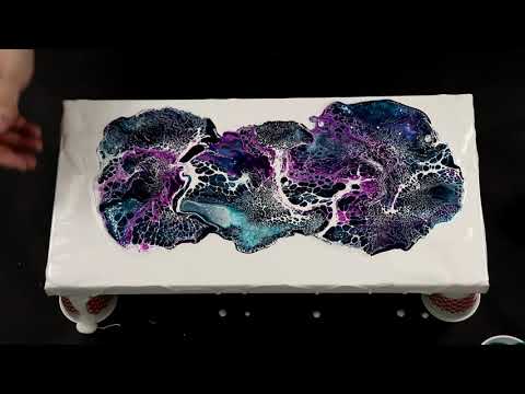 (372) Dutch Pour with Sheleeart Recipe, Acrylic Pouring Technique