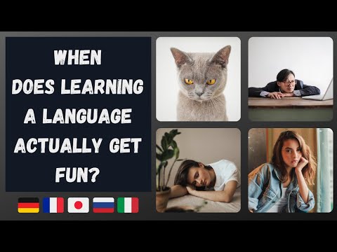Does Learning a Language Ever Become Fun?