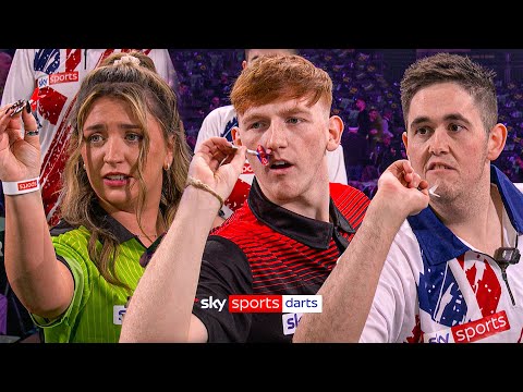 Angry Ginge vs Pieface vs Bambino Becky | Nine Dart Challenge at PDC World Darts Championship