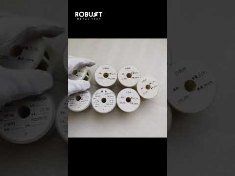 white tungsten wire Video
