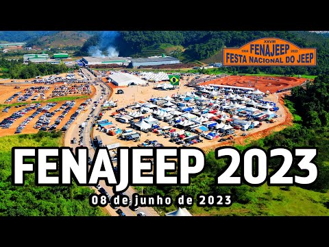 Começou a FENAJEEP 2023 em Brusque - A Maior Feira do Jeep da América Latina (08 de junho 2023)