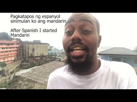 Black Man Speaks Several Languages