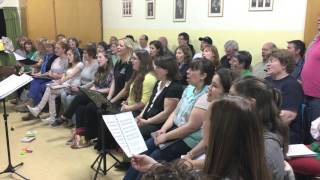 "Hen Wlad Fy Nhadau" - Côr Cymysg Ysgol Gerdd Gaiman