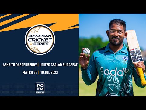 POTM: A.Darapureddy - UCB vs DVU | Highlights | ECS Hungary | 10 July 2023 | ECS23.571