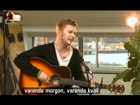 Markus Fagervall - sjunger "Kruuvamies" (Bettina i Stockholm) 2012