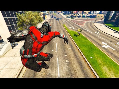 GTA 5 Hulk Vs Ant Man Ragdoll Compilation | (GTA 5 Fails Funny Moments Ragdolls)