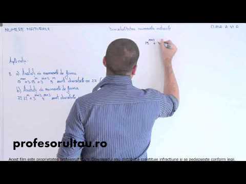 05   Numere naturale   divizibilitatea  numerelor naturale   partea 4