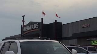 Sheboygan Menards Flags in the Wind