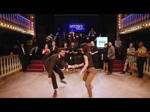Uptown Rhythm 2019: Lindy hop JnJ Open Competition Final with Heart of Dixie