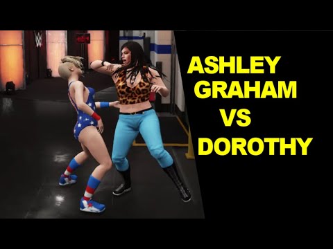 GLOW 1985 Ashley Graham vs Dorothy - Backstage Brawl