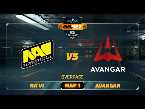 Na'Vi vs Avangar [Map 1, Overpass] (Best of 3) | GG.Bet Ice Challenge