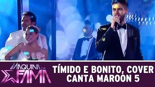 Máquina da Fama (15/06/15) - Tímido e bonito, cover canta Maroon 5 em casamento no palco